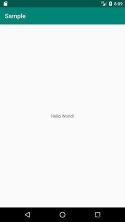 Android Hello Worldアプリを作成するにはどうすればよいですか？ 