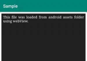 AndroidでWebviewのフォント面を変更するにはどうすればよいですか？ 