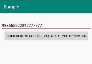 Android EditTextの入力タイプをプログラムで設定するにはどうすればよいですか？ 