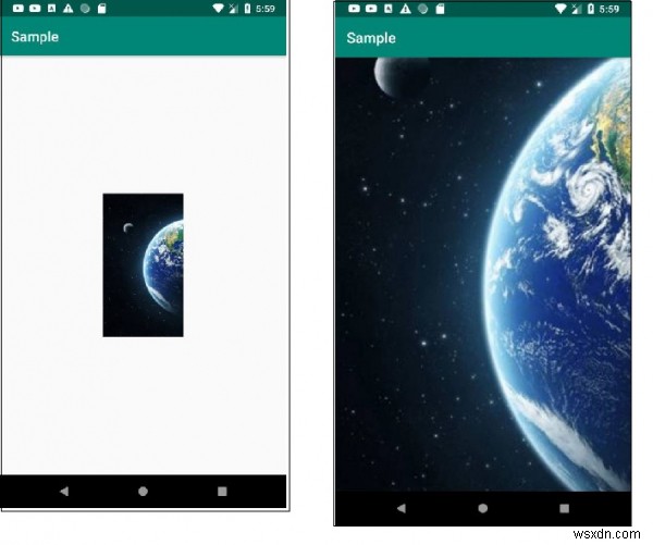Androidで画像のズーム機能を利用するにはどうすればよいですか？ 