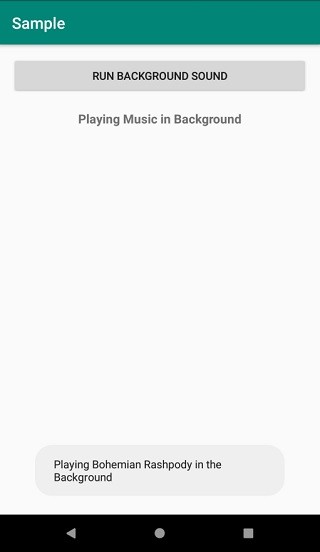 Androidアプリでバックグラウンドミュージックを再生する方法は？ 