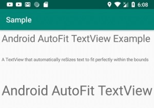 【Android】TextViewのテキストを境界内に自動フィットさせるベストな方法｜AutofitTextViewの使い方