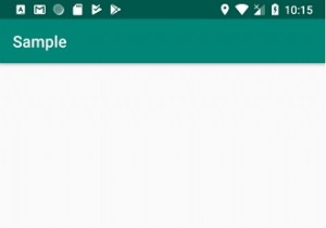 Androidデバイスのメインの電子メールアドレスを取得するにはどうすればよいですか？ 