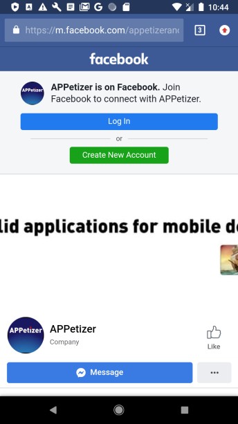 Kotlinを使用してAndroidアプリからFacebookページを開く方法は？ 