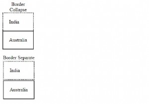 CSS border-collapse：collapse;の違いおよびborder-collapse：separate; 