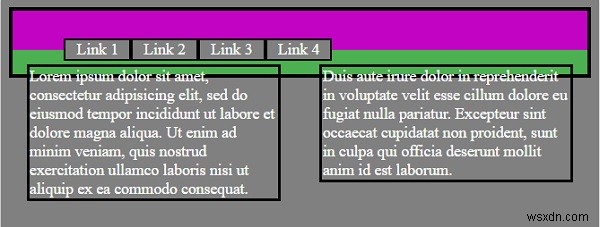 CSSを使用して折りたたまれた親を修正する 