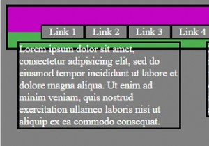CSSを使用して折りたたまれた親を修正する 