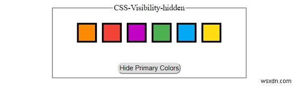 要素の可視性の制御CSSの操作 