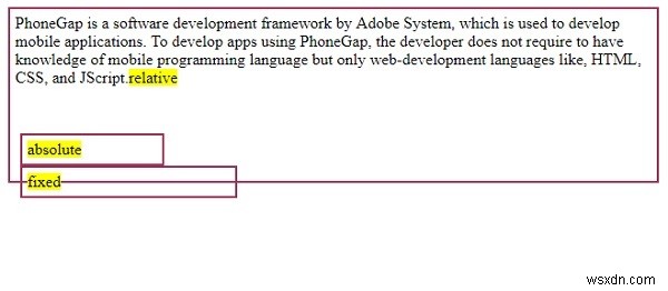 CSSで機能する相対ポジショニング 