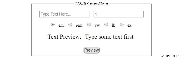 CSSの絶対単位と相対単位 