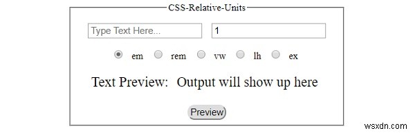 CSSの絶対単位と相対単位 