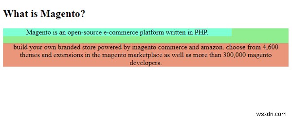 CSSを使用したテキスト変換 