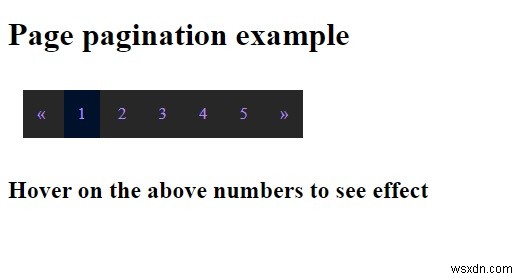 CSSでページ付けを作成するにはどうすればよいですか？ 