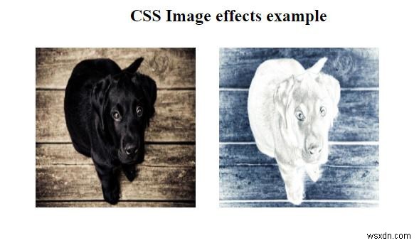 CSSを使用して画像に視覚効果を追加するにはどうすればよいですか？ 