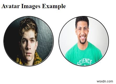 CSSでアバター画像を作成するにはどうすればよいですか？ 