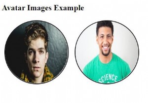 CSSでアバター画像を作成するにはどうすればよいですか？ 