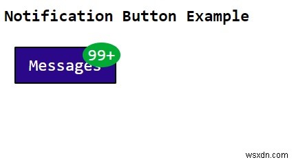 CSSで通知ボタンを作成するにはどうすればよいですか？ 