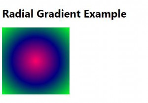 CSS3放射状グラデーションの作成 