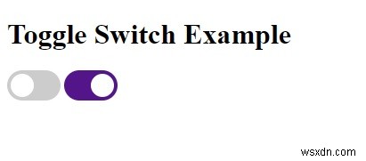 CSSでトグルスイッチ（オン/オフボタン）を作成するにはどうすればよいですか？ 