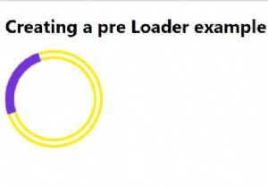 CSSでプリローダーを作成するにはどうすればよいですか？ 