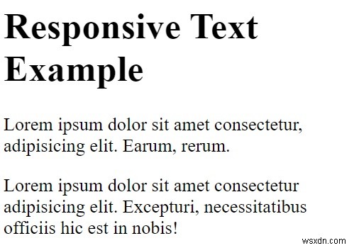 CSSでレスポンシブタイポグラフィを作成するにはどうすればよいですか？ 