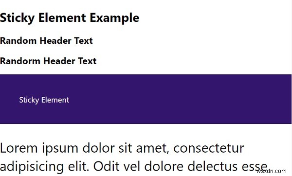 CSSでスティッキー要素を作成するにはどうすればよいですか？ 