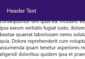 CSSとJavaScriptを使用してスクロール時にヘッダーを縮小するにはどうすればよいですか？ 