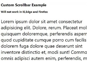 CSSでカスタムスクロールバーを作成するにはどうすればよいですか？ 