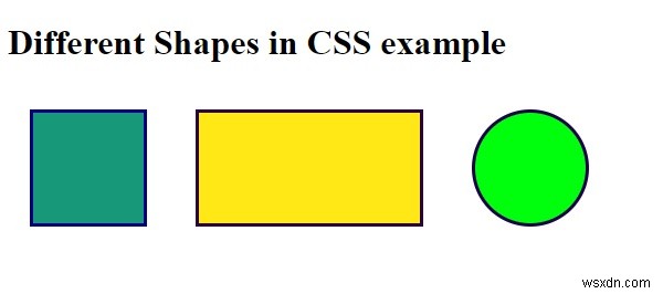 CSSでさまざまな形を作成するにはどうすればよいですか？ 