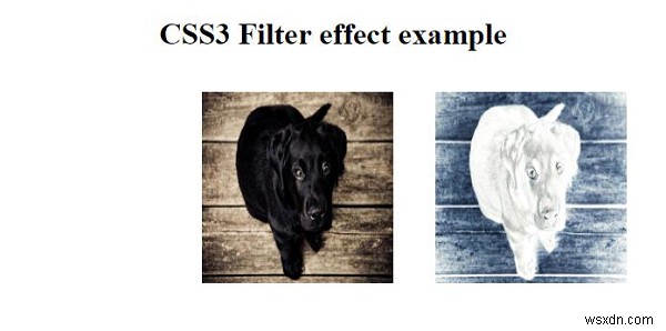 CSS3フィルター効果の操作 