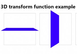 CSS33D変換関数の操作 