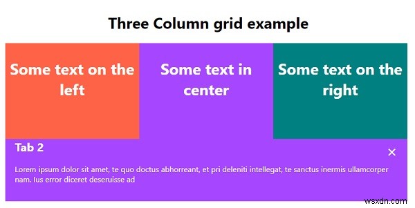 CSSとJavaScriptで拡張グリッドを作成するにはどうすればよいですか？ 