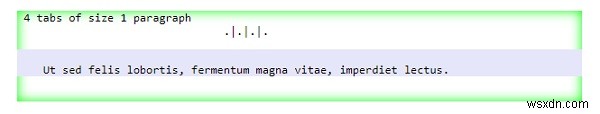 CSStab-sizeプロパティを使用したHTMLでのタブサイズの設定 