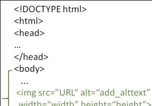 HTMLページに画像を挿入する方法は？ 