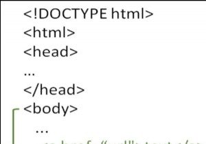 HTMLページにハイパーリンクを挿入する方法は？ 