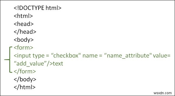 HTMLフォームでチェックボックスボタンを使用するにはどうすればよいですか？ 
