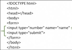 HTMLのステップで入力タイプフィールドを使用するにはどうすればよいですか？ 