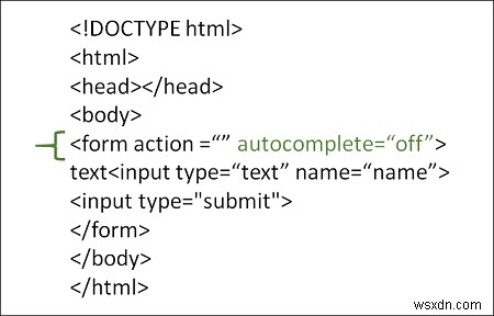 HTMLでフォームのオートコンプリートをオフにする方法は？ 