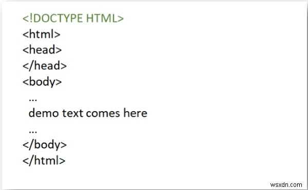 HTMLドキュメントでDOCTYPESを使用するのはなぜですか？ 