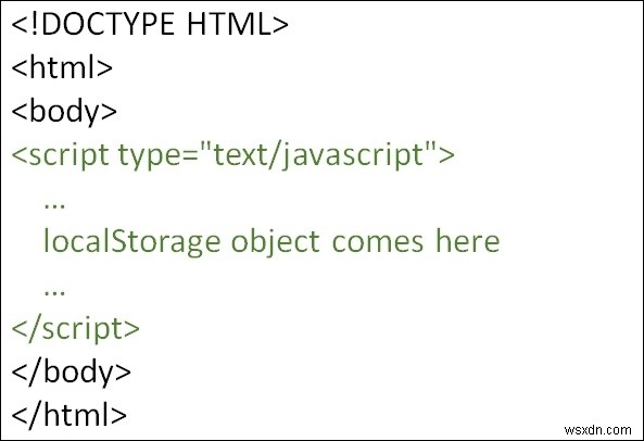 HTML5 localStorage APIを使用してブラウザにデータを保存するにはどうすればよいですか？ 