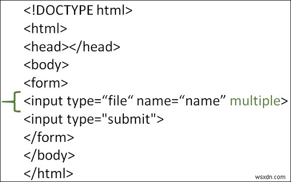 複数の入力（ input type =“ file” multiple / ）で最大アイテムを制限するにはどうすればよいですか？ 