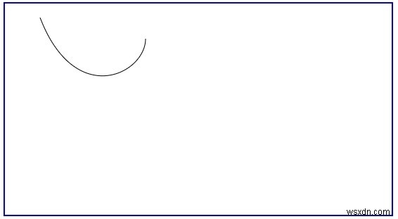 ベジェ曲線を描画するためのHTMLキャンバス 