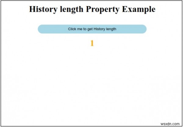 HTMLDOM履歴の長さプロパティ 