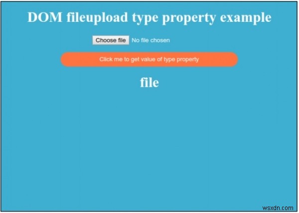 HTMLDOM入力ファイルアップロードタイププロパティ 