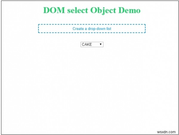 HTMLDOM選択オブジェクト 