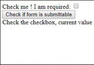 HTMLDOM入力チェックボックスが必要ですプロパティ 