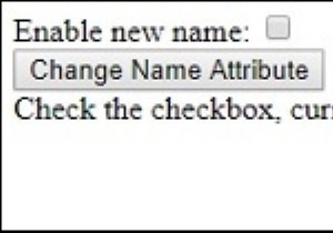 HTMLDOM入力チェックボックス名プロパティ 