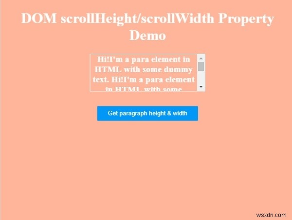 HTMLDOMscrollWidthプロパティ 