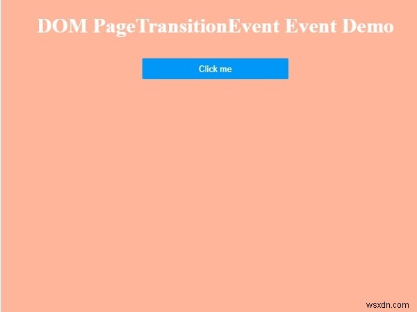 HTMLDOMPageTransitionイベント 