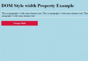 【初心者向け】HTML DOM style.width プロパティで要素の幅を取得・変更する方法